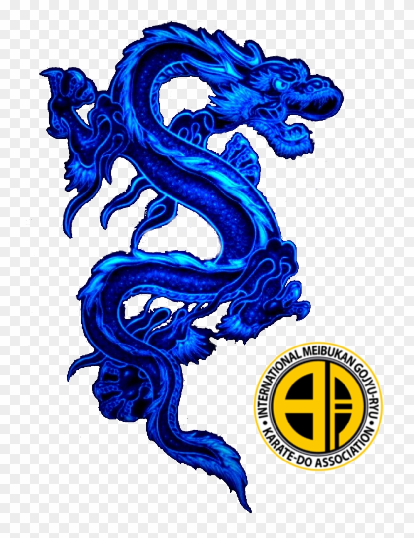 Blue Dragon Meibukan Karate Newmarket - Chinese Blue Dragon Png #1161727