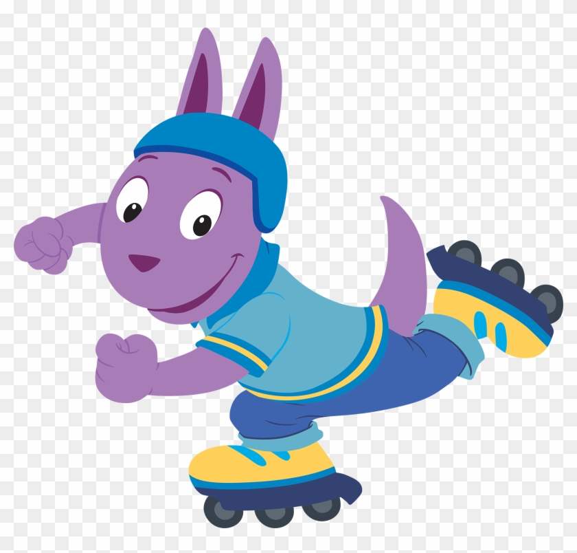 The Backyardigans Sport-tacular Austin On Rollerblades - The Backyardigans #1161805