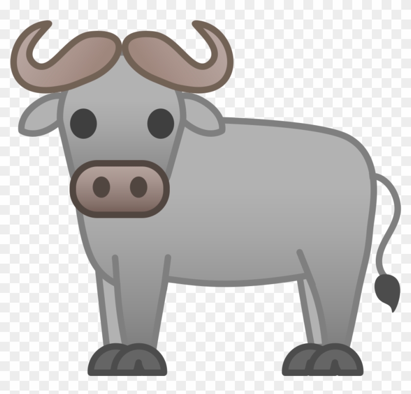 Water Buffalo Icon - Water Buffalo Cartoon #1161816