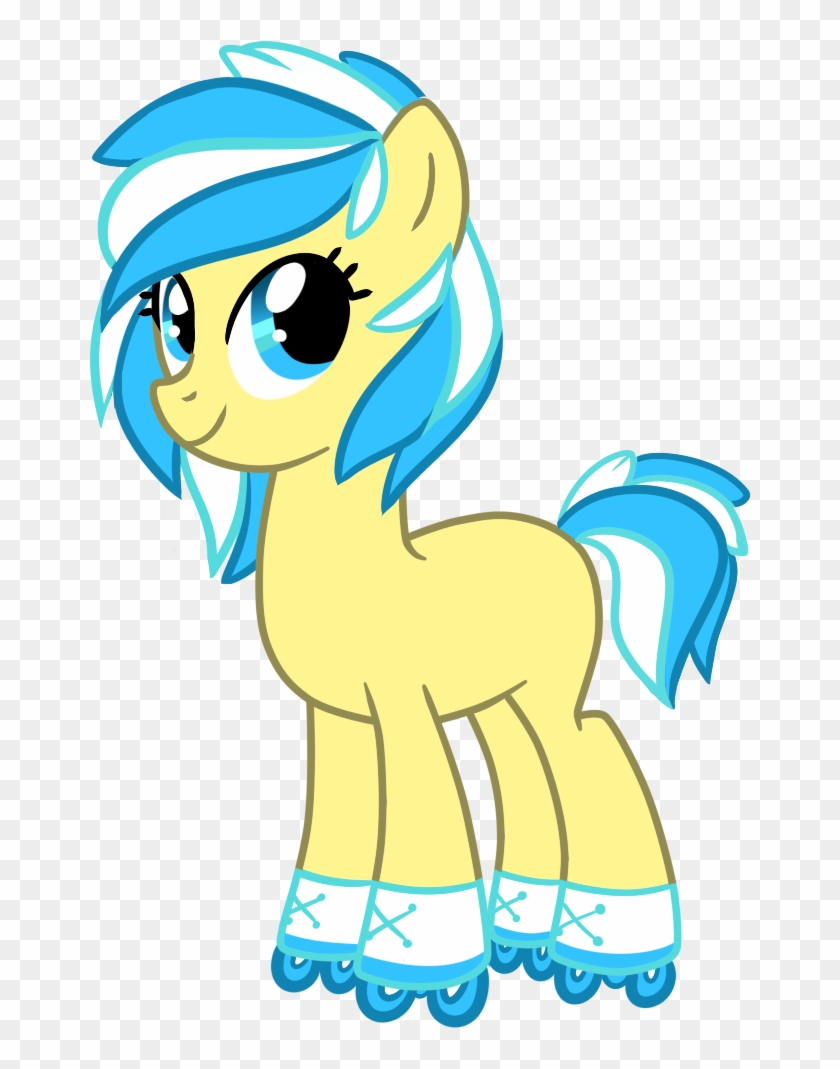 Pony Oc By Pepooni - Mlp Oc Roller Skate #1161821