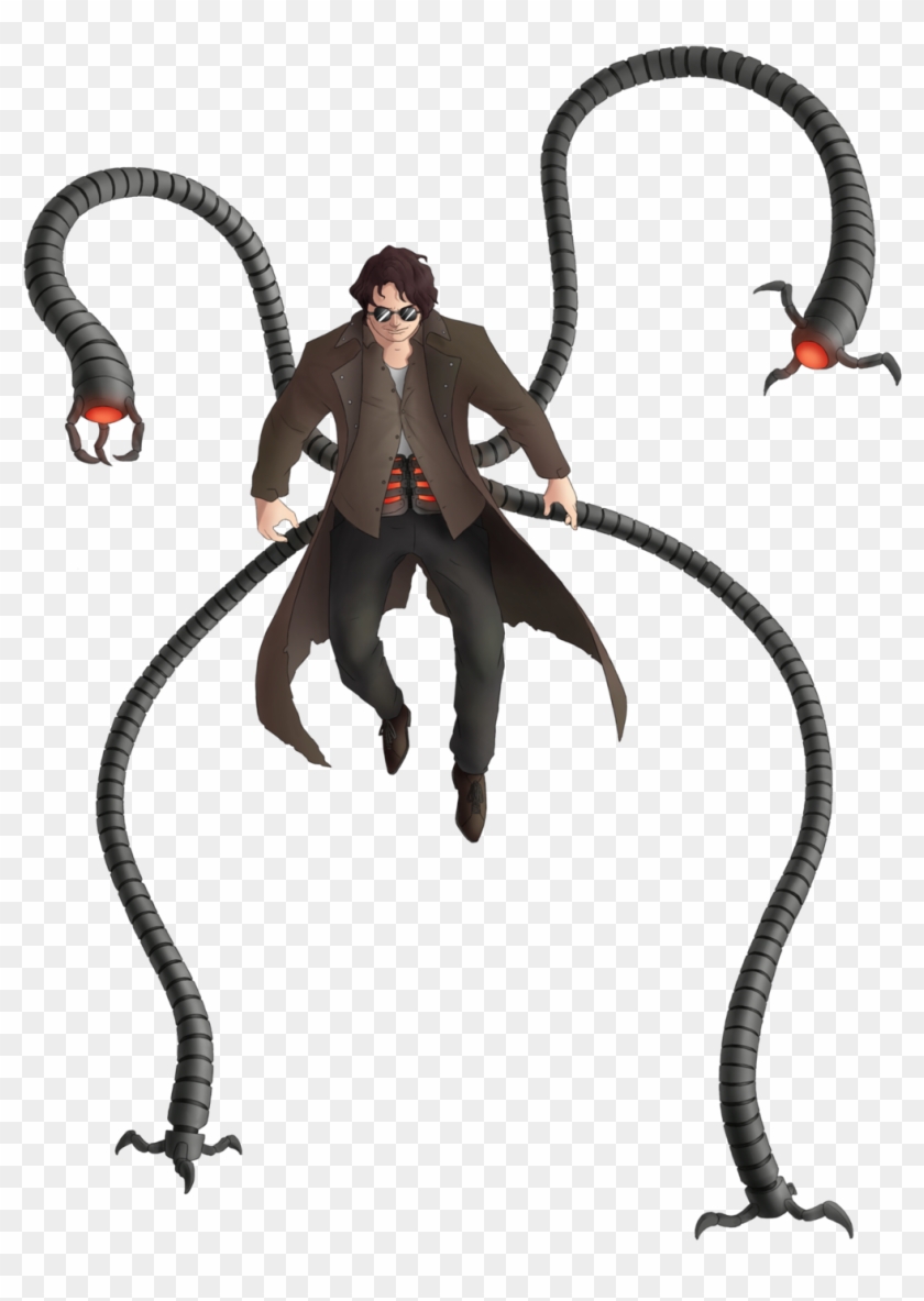003 Doctor Octopus By Green Mamba - Spiderman Dr Octopus Png #1162116