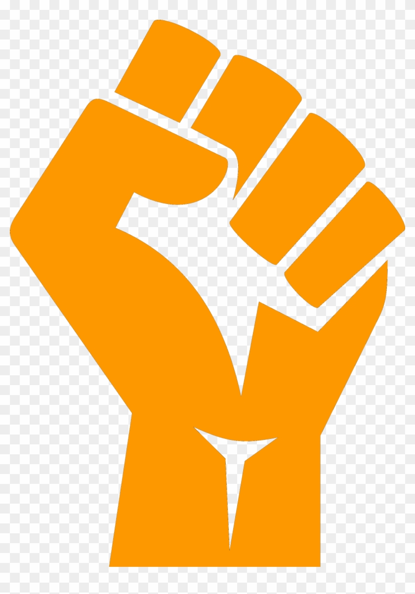 File Raised Fist Gold Black Power Fist Free Transparent Png Clipart Images Download