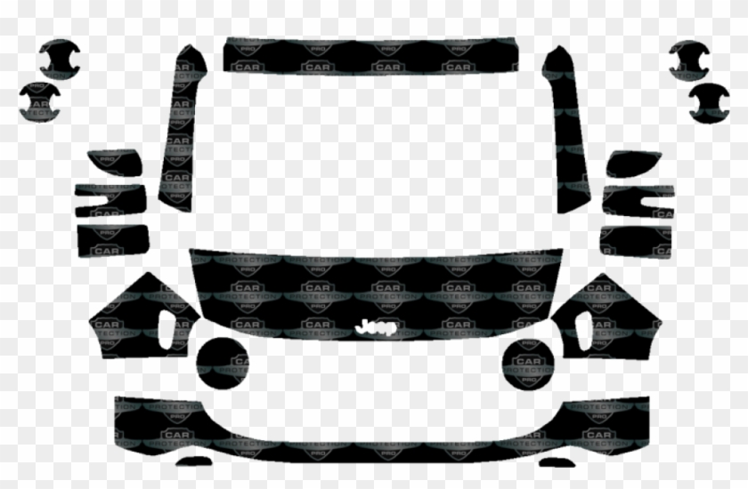 2015-2017 Jeep Renegade 3m Scotchgard Pro Series Clear - Illustration #1162250