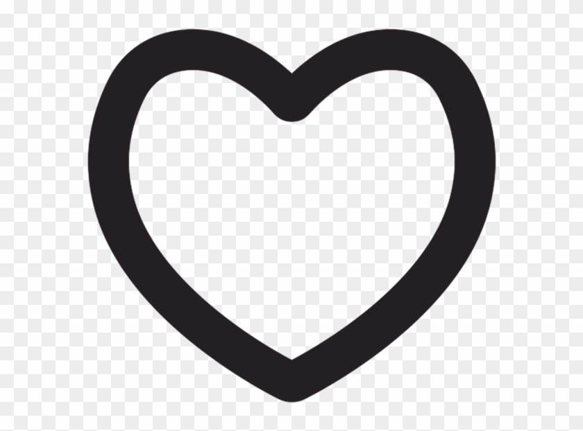 Outline Of Heart - Vector Graphics #1162363
