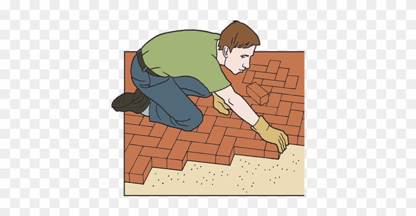 Laying Paving - Paving Blocks Clipart #1162377