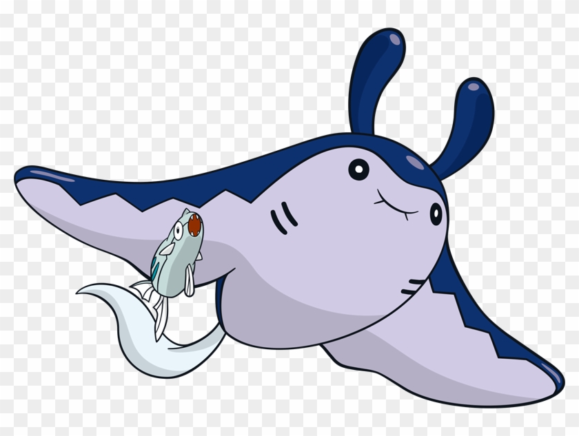 Shiny Mantine Pokédex - Mantaray Pokemon #1162455