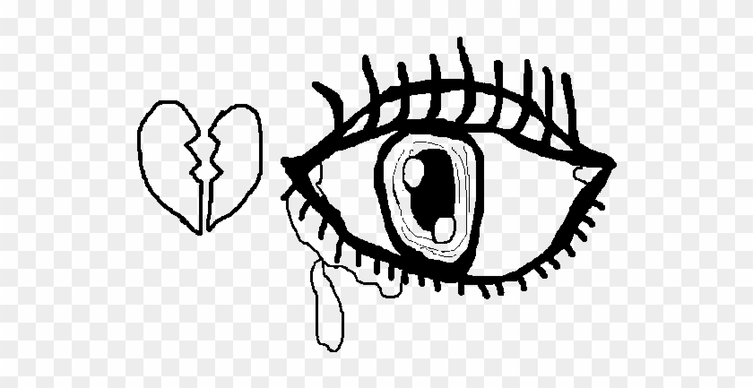 Sad Eye Coloring Page - Desenhos Para Colorir Triste #1162645