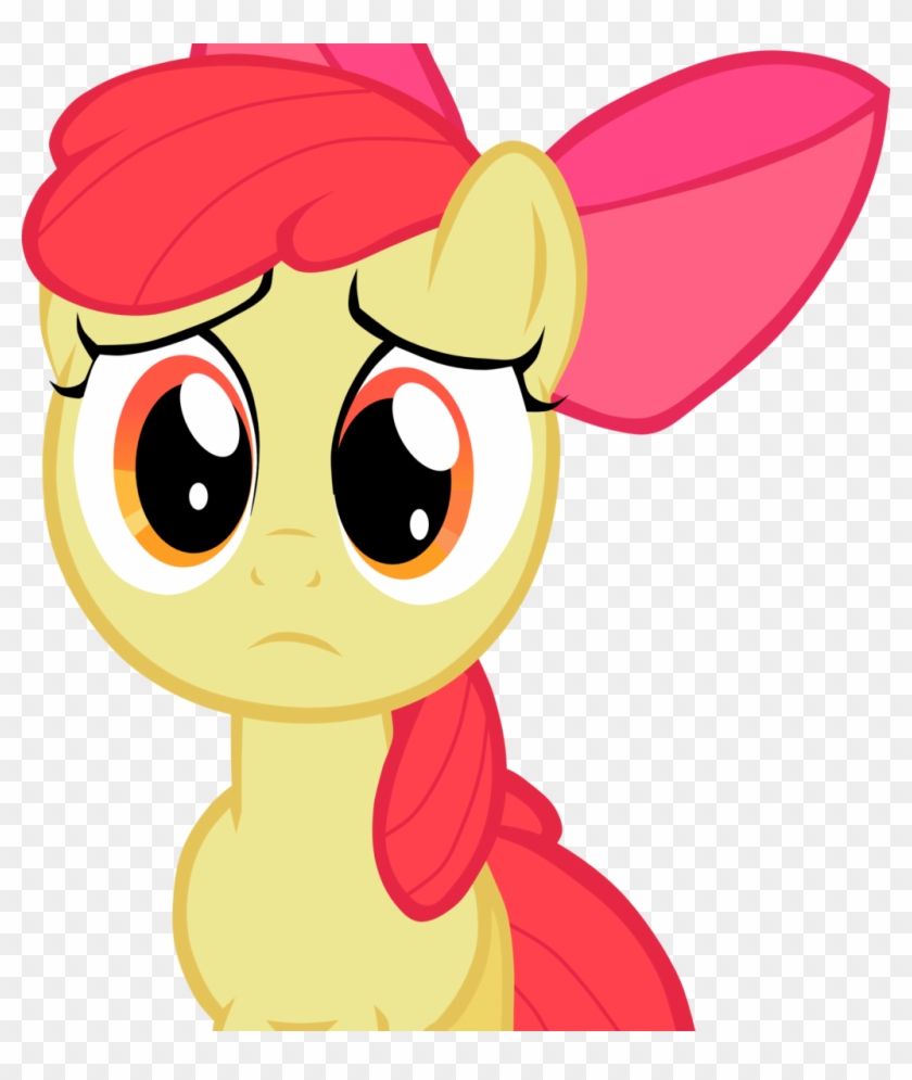 Sad Apple Bloom By Echoes111 Sad Apple Bloom By Echoes111 - My Little Pony Apple Bloom Eyes #1162684