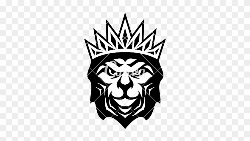 Lion With Crown - Lion With Crown Png #1162691