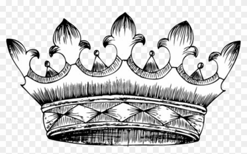 Drawing Crown Heraldry Clip Art - Hand Drawn Crown #1162693