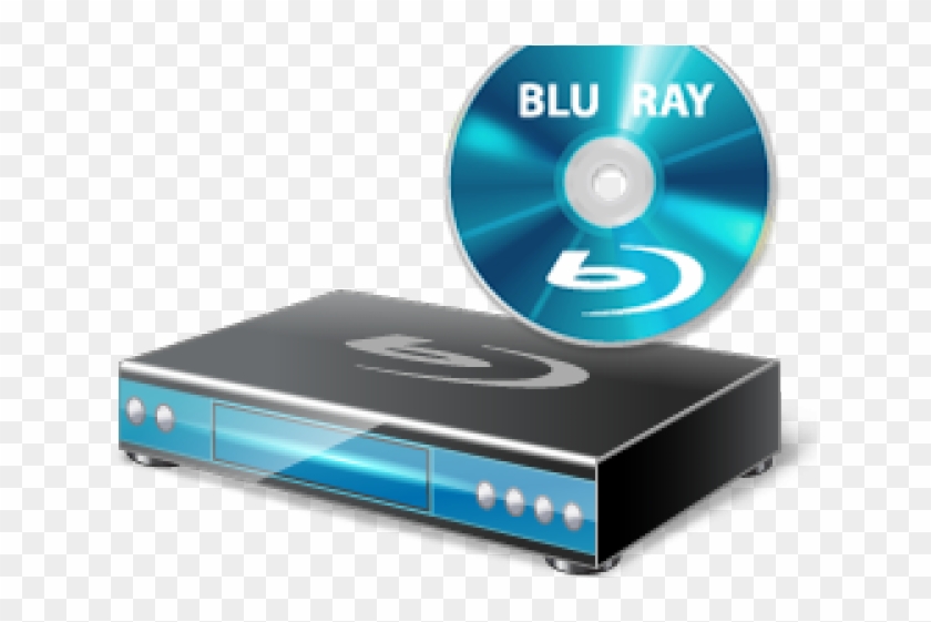 Dvd Clipart Blu Ray Player - Dvd Recorder Icon Png #1162703