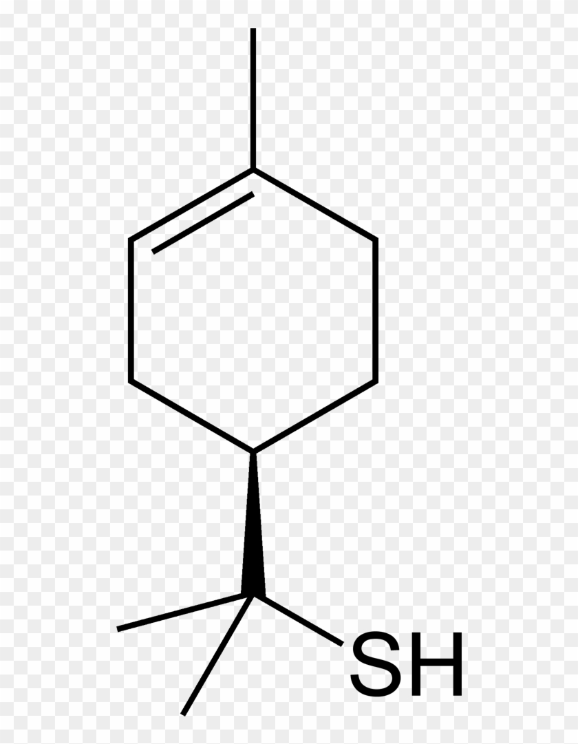 Grapefruit Mercaptan 2d Skeletal Vertical - Mercaptan #1162719