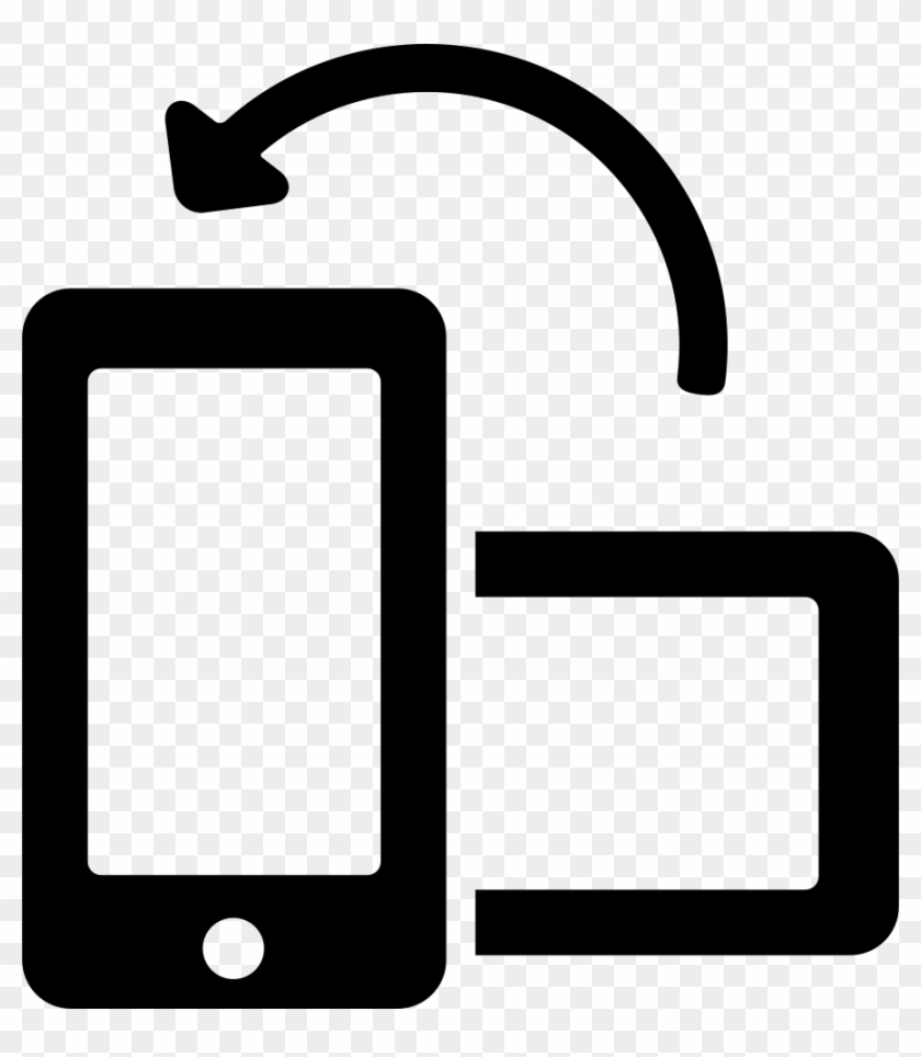 Phone Position Rotation From Horizontal To Vertical - Horizontal Vertical Icon #1162753