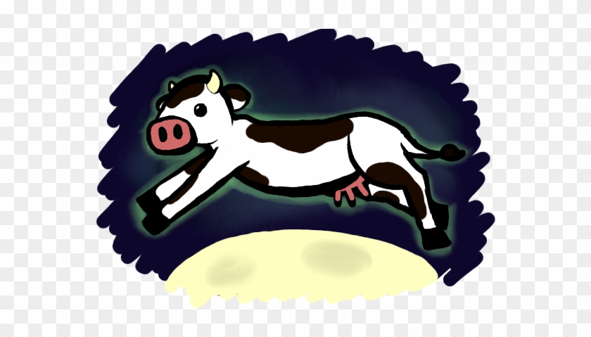 The Cow Jumped Over The Moon By Liizzy2 - Cartoon #1162800