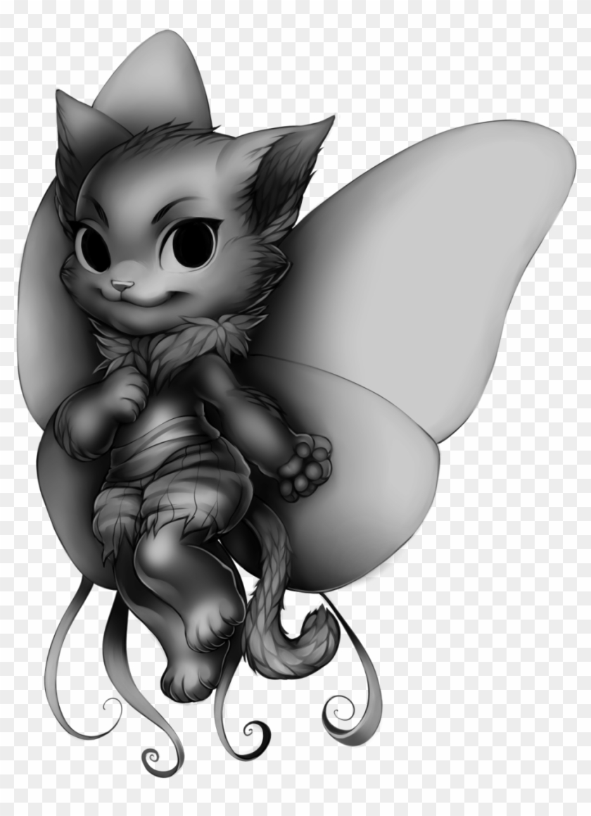 Cat Fairy Base - Cartoon #1162886