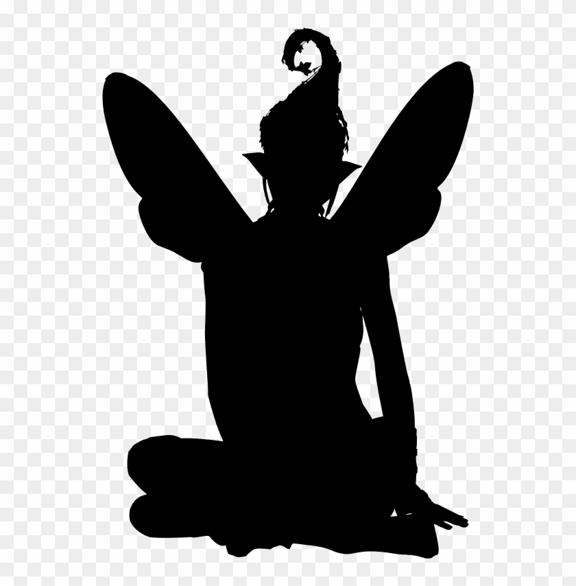 Medium Image - Fairy Sitting Clipart Png #1162895