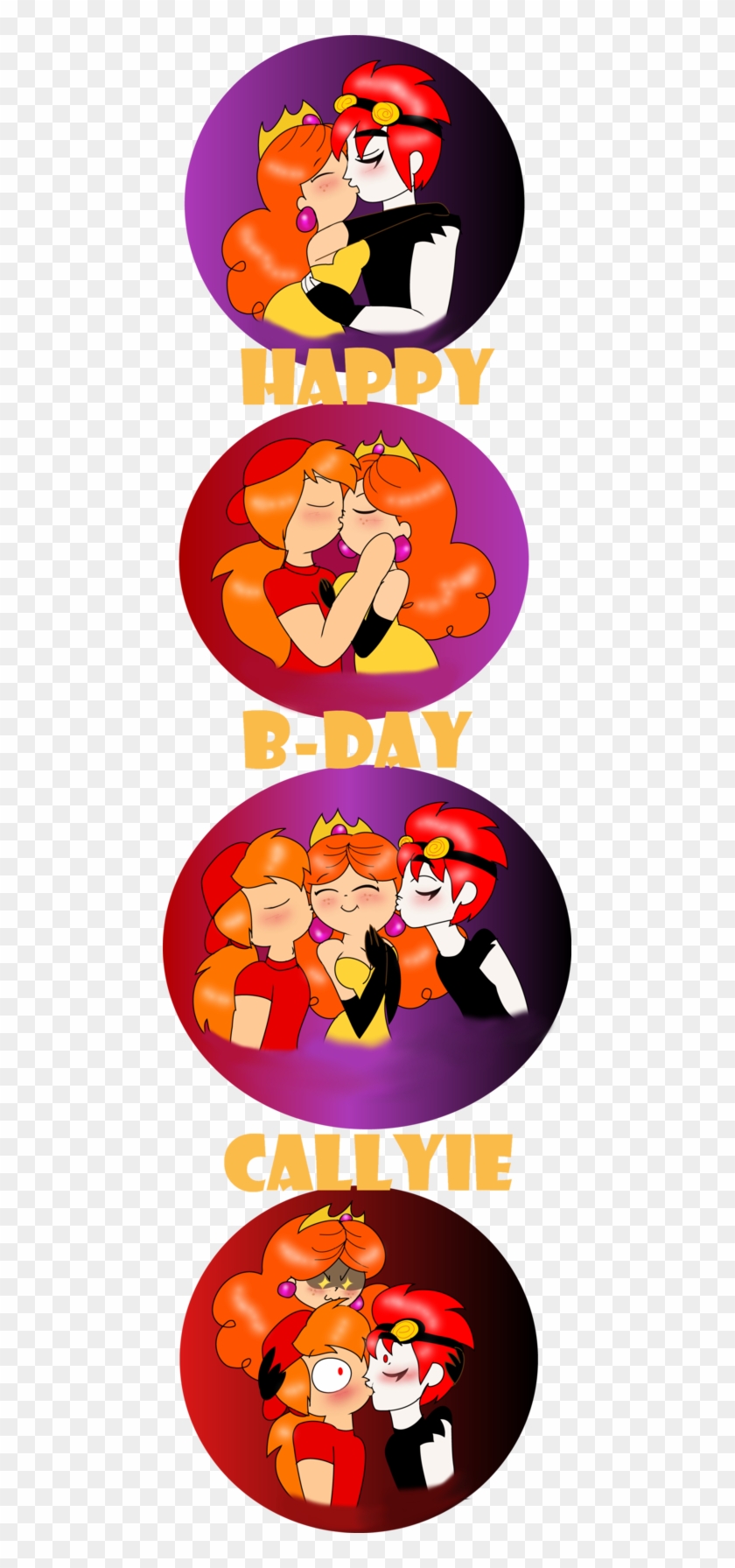 B-day Message From Red Hot Trio By Purfectprincessgirl - Birthday #1162925