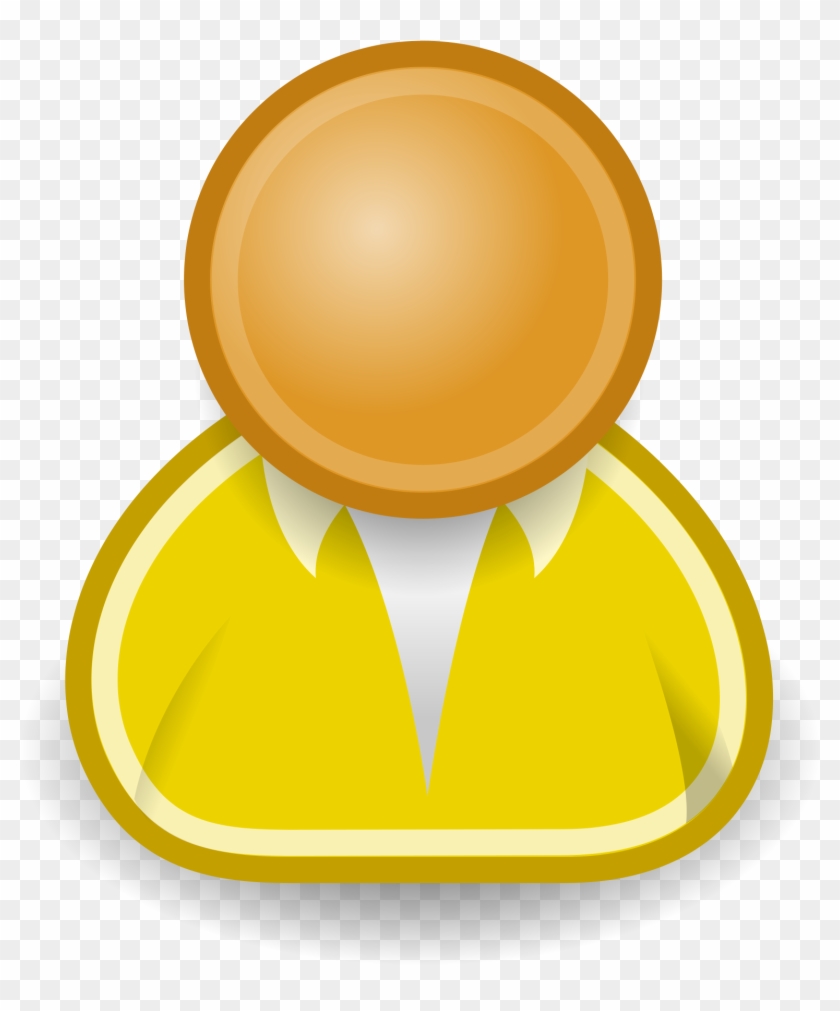 Open - Png Icono Person Yellow #1163003