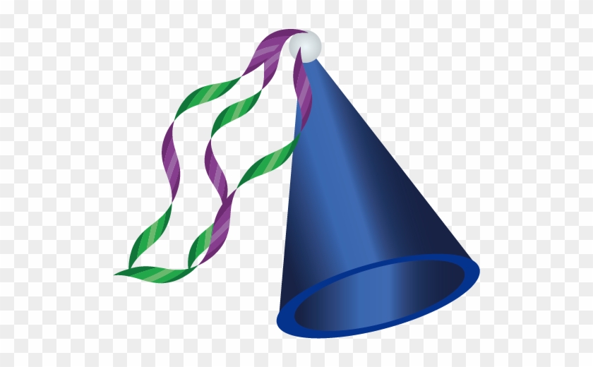 Birthday Cake Party Hat Icon - Gorro Cumplaeños Vector #1163151