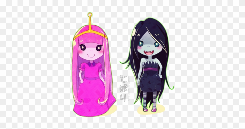 Adventure Time Marceline And Princess Bubblegum Anime - Bonnibel Bubblegum And Marceline #1163209