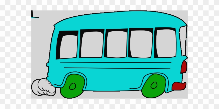 Blue Bus Clip Art Blue School Bus Clipart - Pink Bus Clip Art #1163288