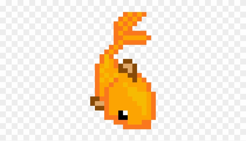 Goldfish - Goldfish Pixel Art #1163347