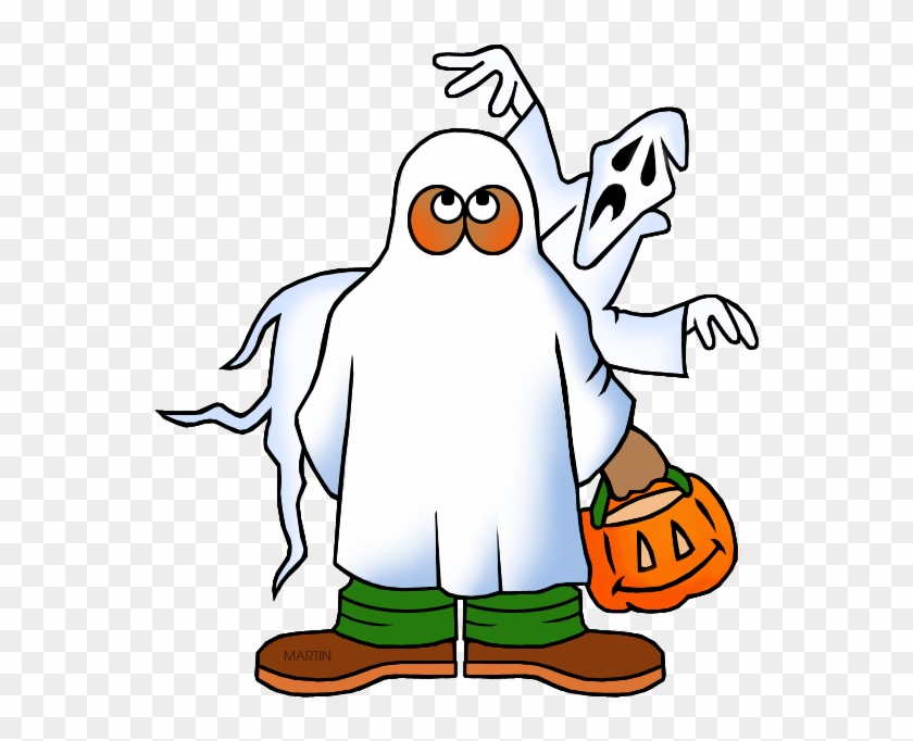 Ghosts - Phillip Martin Clipart Halloween #1163407