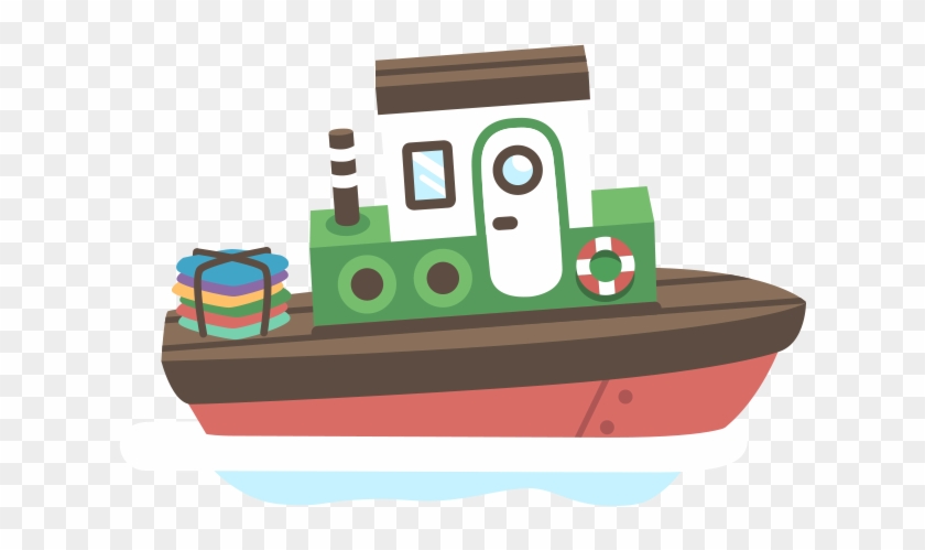 Tugboat - - Steam Boat Animation #1163493