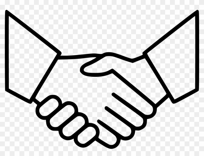 Business Agreement Deal Partnership Handshake Comments - Handshake Png #1163566