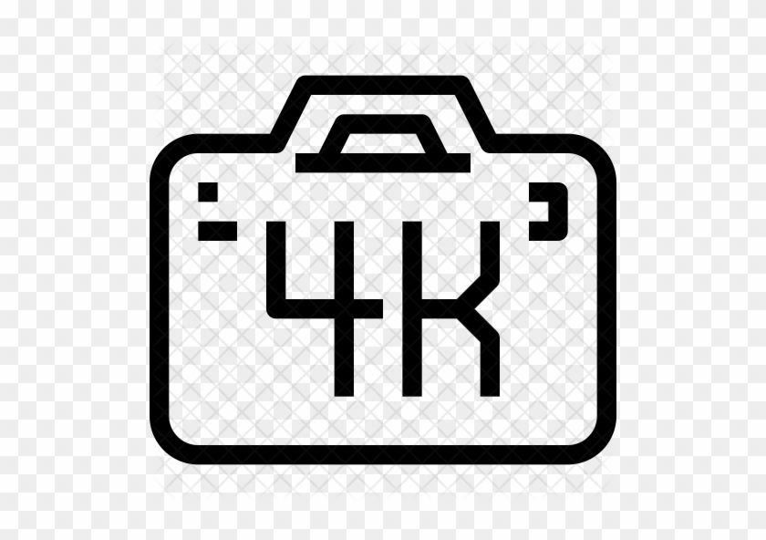 4k Camera Icon - Digital Slr #1163596