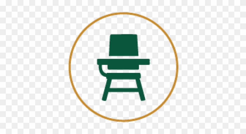 Icon For A Classroom Bench And Desk - Classroom #1163674