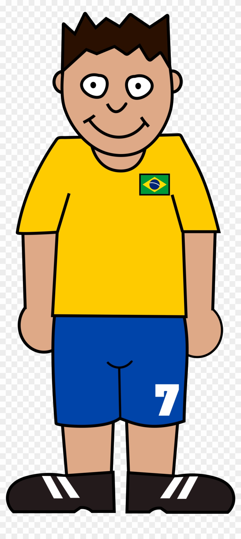 Big Image - World Cup Soccer Player Clipart Png #1163704