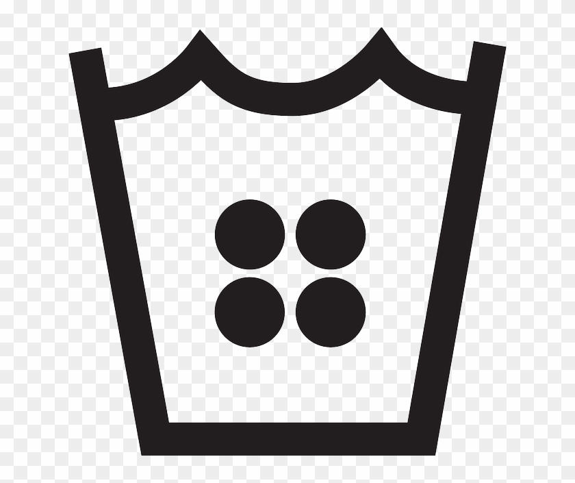 Care Sign, Symbol, Type, Clothing, Washing, Care - Machine Wash Normal Symbol #1163708