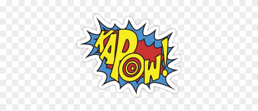 Free Ka Pow Png - Sticker Pop Art Png #1163762