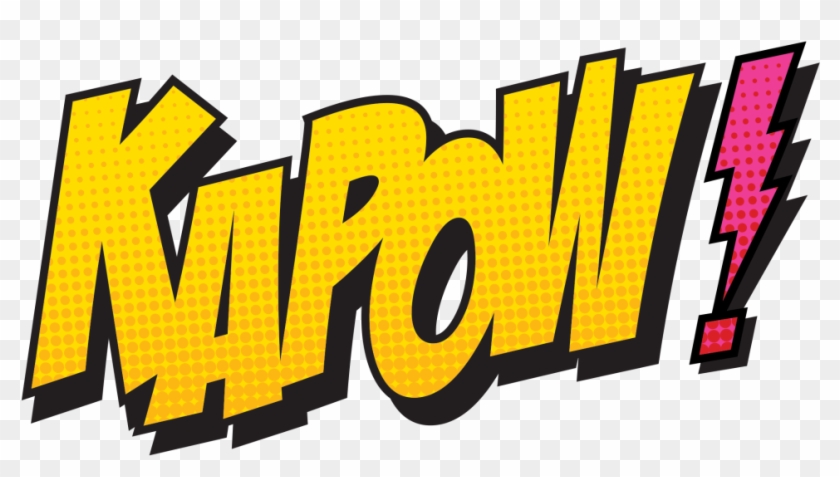 Ka Pow Png Download - Graphic Design #1163764