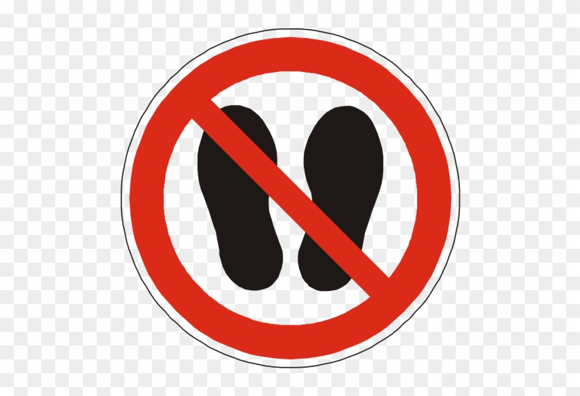 No Step Allowed Sign - Do Not Walk #1163767