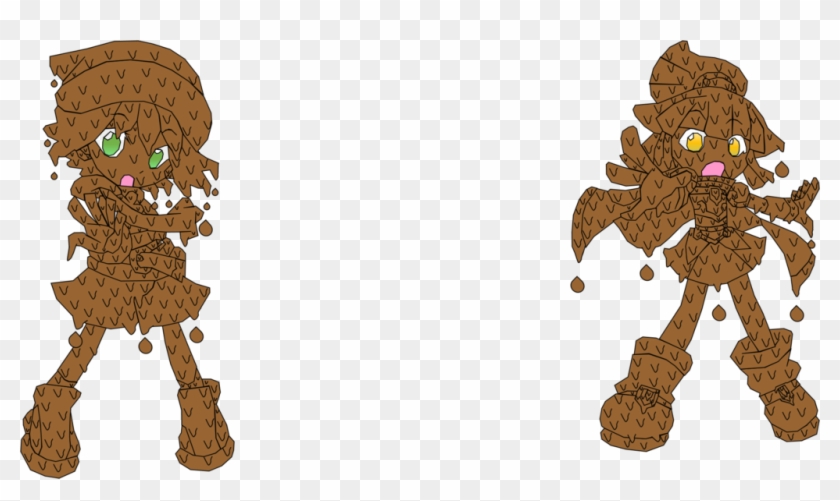 Arle Nadja And Amitie Covered In Mud By Pixelatedbee - Cartoon Covered In Mud #1163887