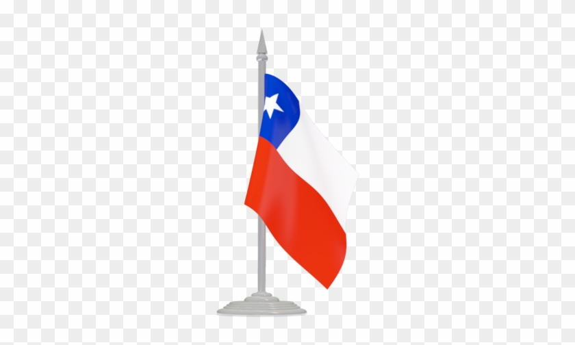 Chile Flag Clipart Png - Costa Rica Flag Pole #1163921