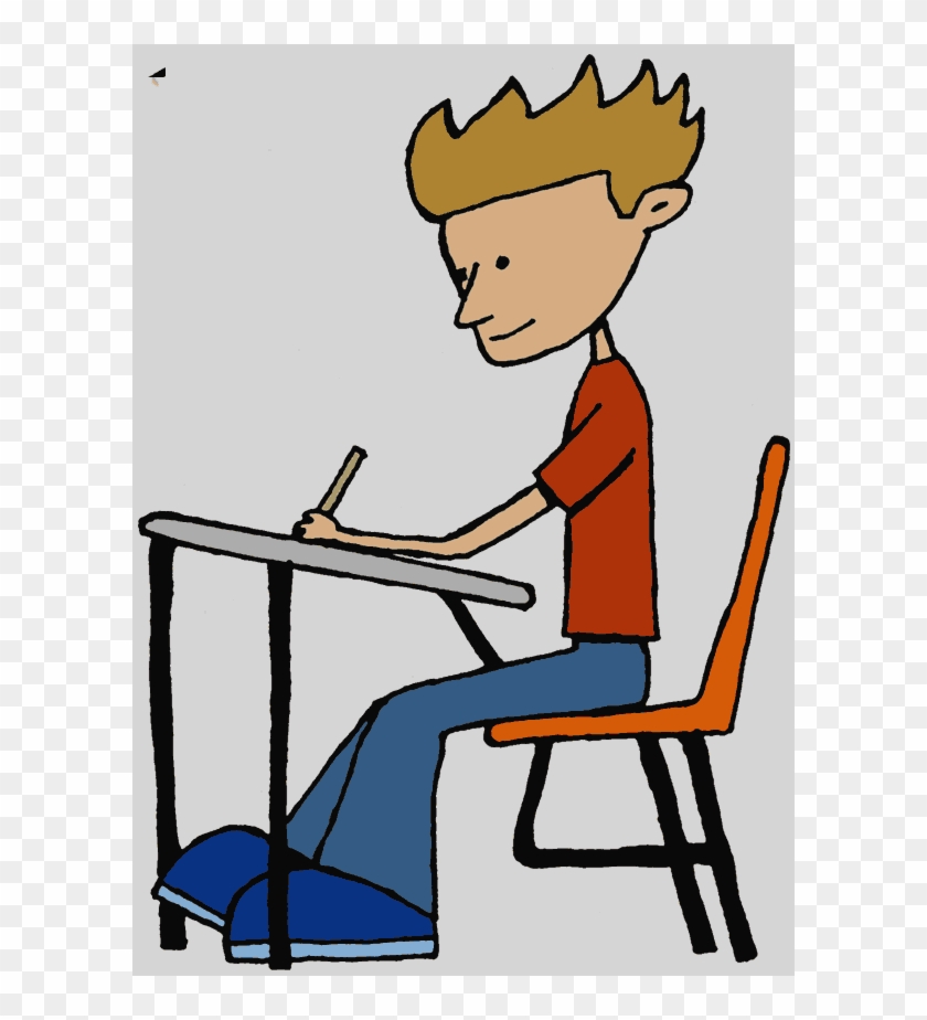 student studying clipart