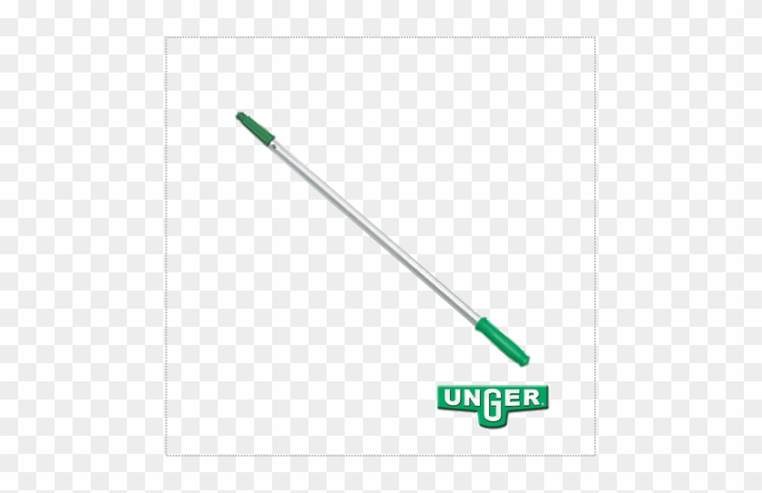 Floor Brushes, Squeegees, Poles - Unger Optiloc 2 Section Pole - 4ft #1164042