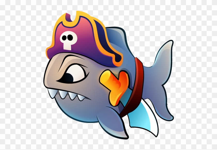 File - Pirate Fish - Svg - Wikimedia Commons - Pirate Fish #1164045
