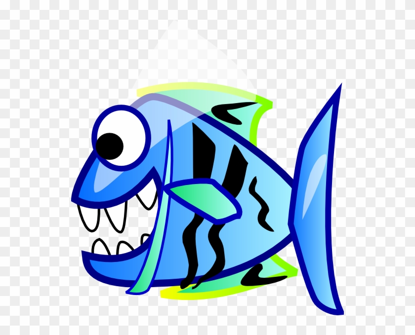 Fish Svg Clip Arts 552 X 599 Px - Piranha #1164058