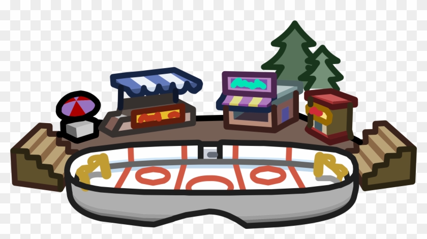 Ice Rink From Town - Ice Rink From Town #1164062