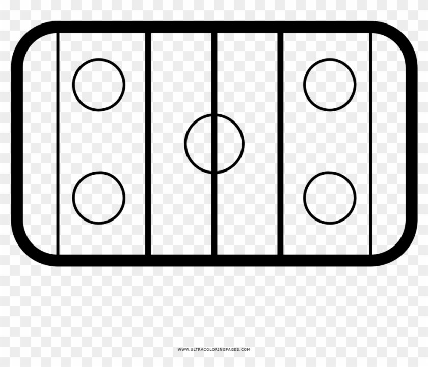 Ice Hockey Rink Coloring Page - Coloring Book #1164063