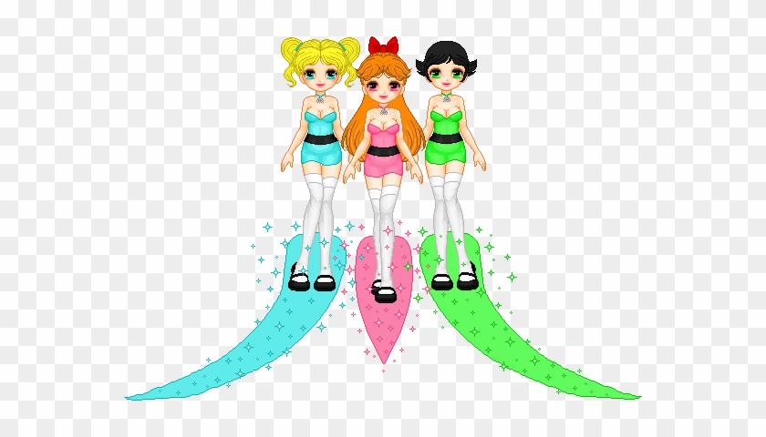 Sexy Powerpuff Girls Pixel By Starfiregal92 - Sexy Girl Pixel Art #1164080