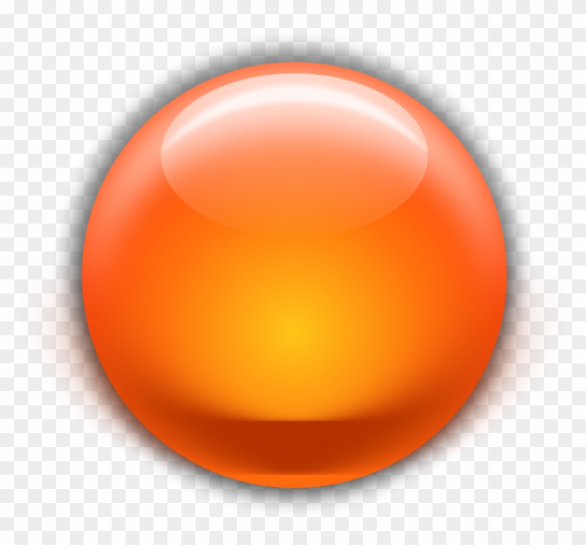 Star Jewel" Stickers By Nyaph - Orange Glossy Button #1164098