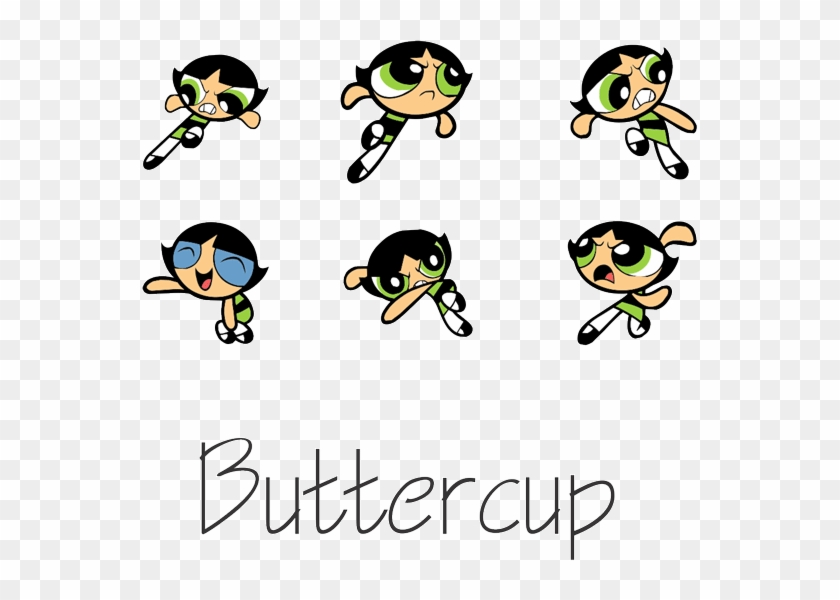 Buttercup The Powerpuff Girls Vector Characters - Powerpuff Girls, The Season 3 - Dvd #1164105