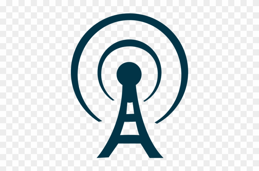 Green Radio Tower Icon Png Clip Arts For Web - Telefono #1164142