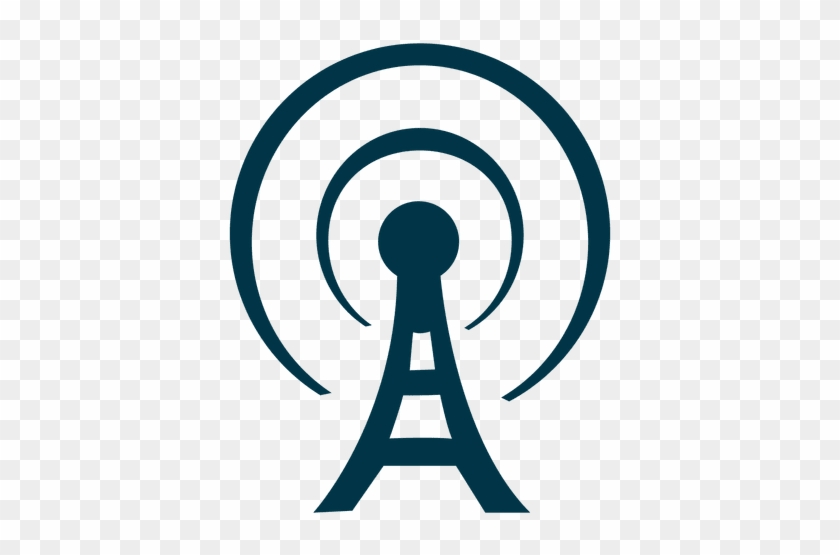 Green Radio Tower Icon Png Clip Arts For Web - Telefono #1164142