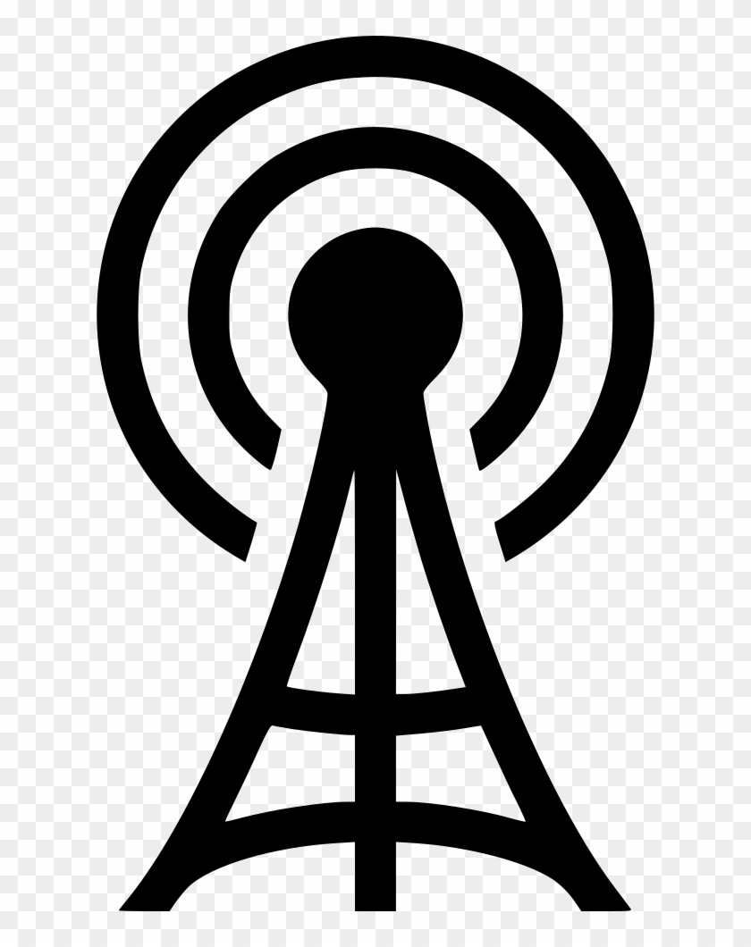 Radio Tower Comments - Radio Tower Vector #1164143